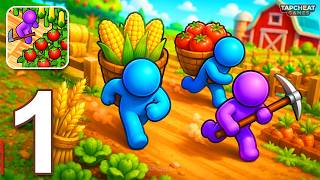 Farm Land - Gameplay Walkthrough Part 1 - Farming Life Adventure (Android, iOS) screenshot 5