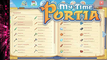 Building a Bronze Sword and fighting Mars! My Time at portia part 43