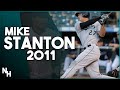 Mike stanton 2011 home runs