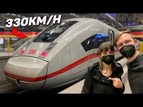 Vídeo: Viagem de trem na Alemanha