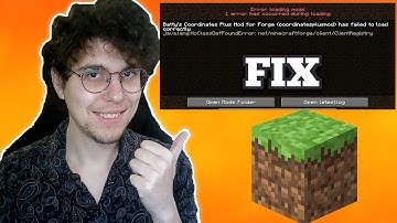 Hoe je de fout bij het laden van mods in Minecraft kunt oplossen