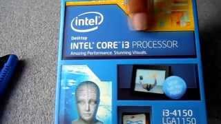 Intel Core i3 4150 Haswell 4th Generation Processor Unboxing