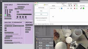 Trigger samples with Wekinator