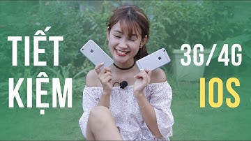 Làm sao tiết kiệm dữ liệu 3G/4G trên iPhone và iPad?
