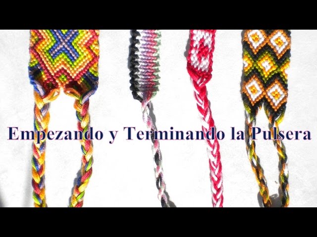 Tutorial ➳Pulsera de hilo encerado ❤❤ Macrame 