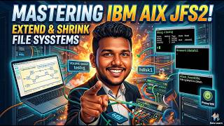 IBM AIX File System Management | Create, Mount, & Resize JFS2