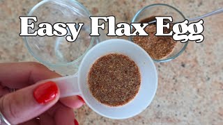 How to Make Flax Egg | Plant-Based Egg Substitute by Kira's Wholesome Life 63 views 3 months ago 3 minutes, 16 seconds