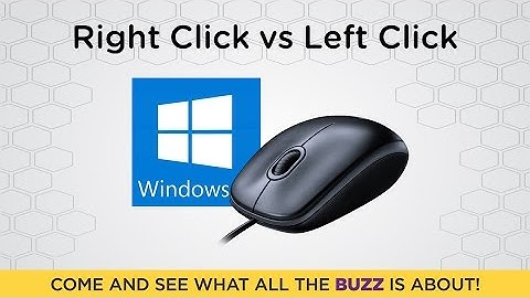What is the Difference Between Right Click and Left Click on a PC