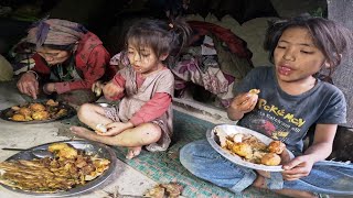 Traditional Village Cooking In A New Style Eastern Mid-Hill Rural Nepal