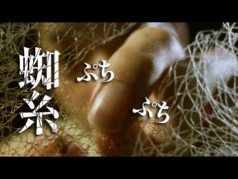 張り付いた蜘蛛網をプチプチ千切る ロールプレイ / entangled web roleplay 【 ASMR 】