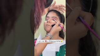 I am not a Makeup Artist ❌ #makeup #tutorial #bridal