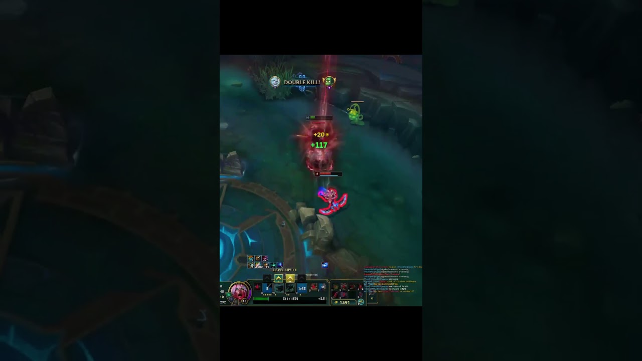 Zarizza - Viego 1vs4 Outplay - League Of Legends 