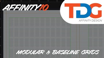 Affinity Publisher Affinity10 Modular and Baseline Grids