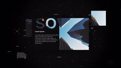 Business Technology Slideshow  After Effects Templates