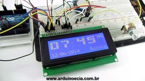 Como usar um display LCD 20x4 com Arduino