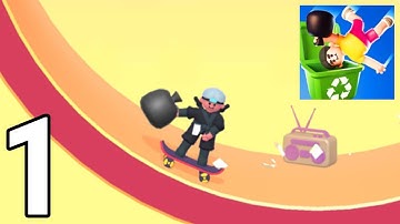 Lazy Jump 3D - Gameplay / Walkthrough - Part 1 (IOS & Android)