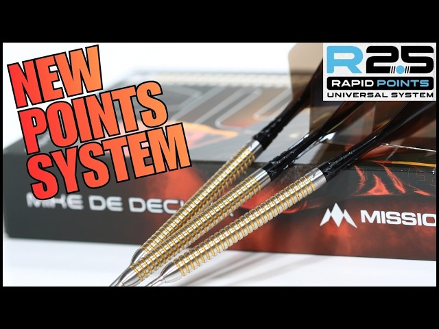 Mission Mike De Decker V2 Darts Review With New Rapid Points - YouTube