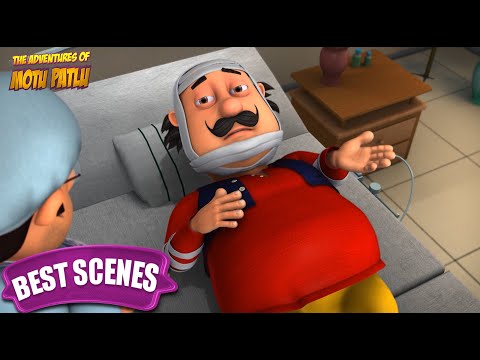 Motu hua Accident | Best Scenes Compilation | 63 | Motu Patlu | S10 | Cartoons For Kids