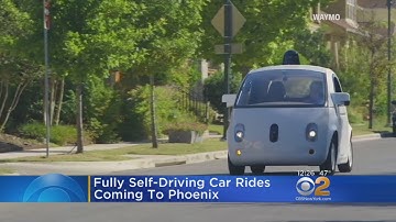 Fully Self-Driving Cars To Hit The Roads In Phoenix