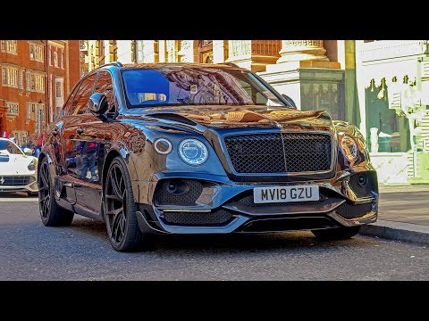 Modified Bentley Bentayga ONYX Concept GTX Spotted In London!