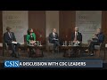 Today’s Threats, Tomorrow’s Health: A Discussion with CDC Leaders