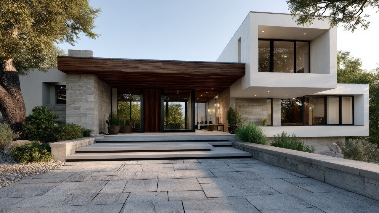 Modern Luxury Minimalist House Tour : Where Art Meets Tranquil ...