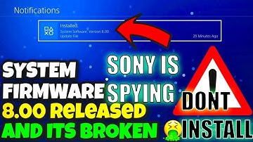 NEW PLAYSTATION 4  SOFTWARE UPDATE 8.00 RELEASED! - NEW AVATARS AND PARTYS