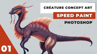 Créature design concept | Speed Painting Art