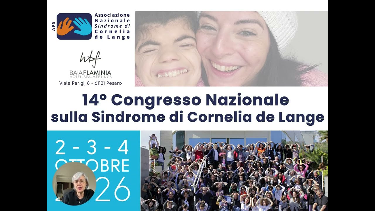 Presentazione 14° Congresso sulla Sindrome di Cornelia de Lange
