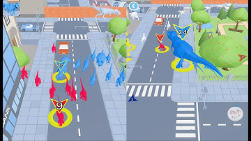 Dino Crowd 🦖🥚Android , ios gameplay , Walkthrough