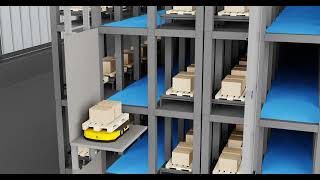 AGV robot ve ASRS sistemi. Dünyada bir ilk, yatay ve dikey depolama bir arada - ASRS storage and AMR by LARS Automated Robotics - AMR Robot 1,240 views 1 year ago 2 minutes, 24 seconds