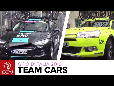 Who Has The Coolest Team Car? | Giro D'Italia 2016