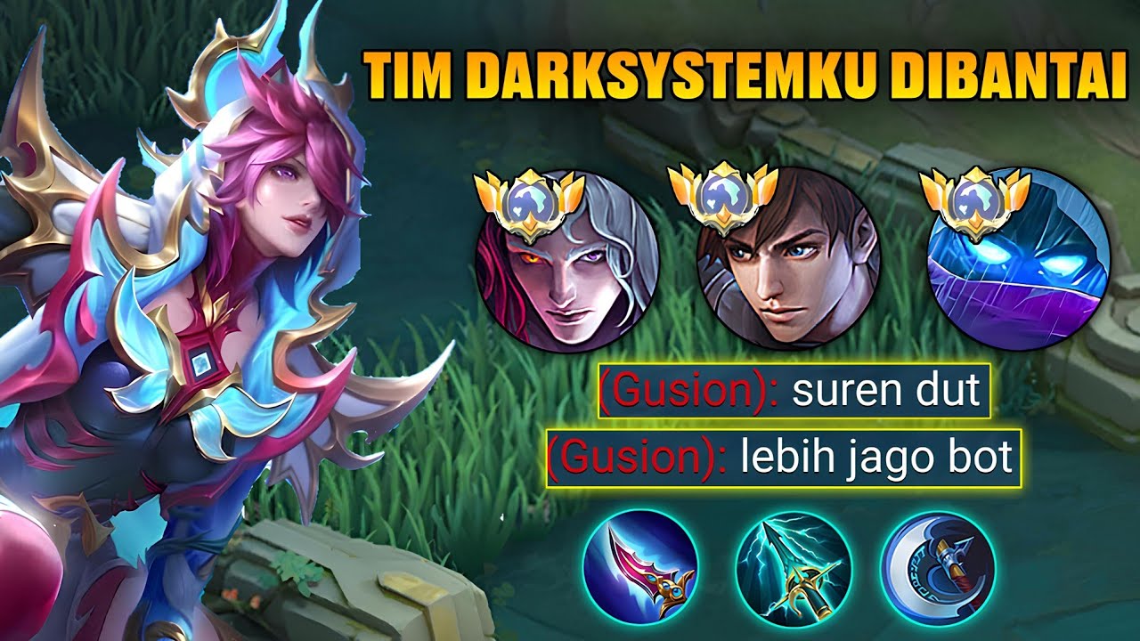 HARD GAME! BEGINI CARA NATALIA COMEBACK GENDONG TIM DARKSYSTEM - MOBILE LEGENDS
