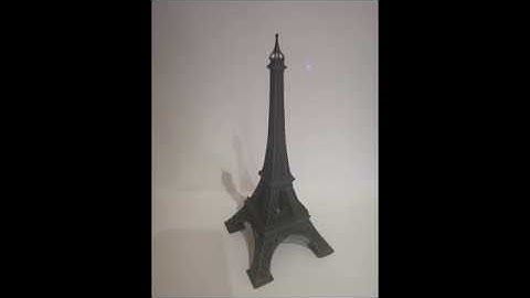 Eiffel Tower +97h 3D Print time lapse