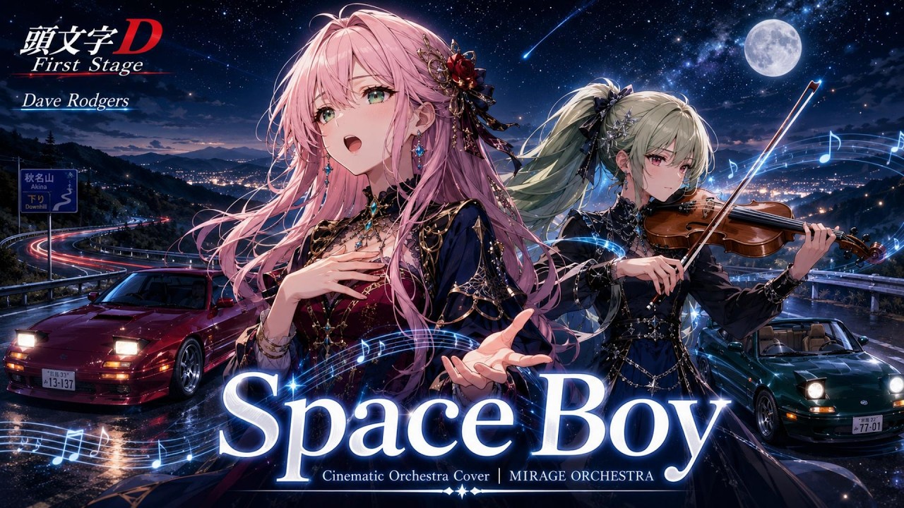 頭文字D First Stage】Space Boy / Dave Rodgers – Cinematic