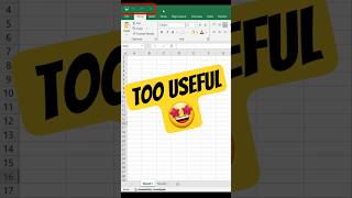 Excel Interface me Kya aapne ye notice kiya? #shorts #tutorial #hack