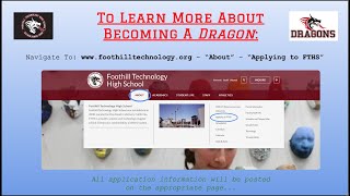 Foothill Technology Parent Info Night