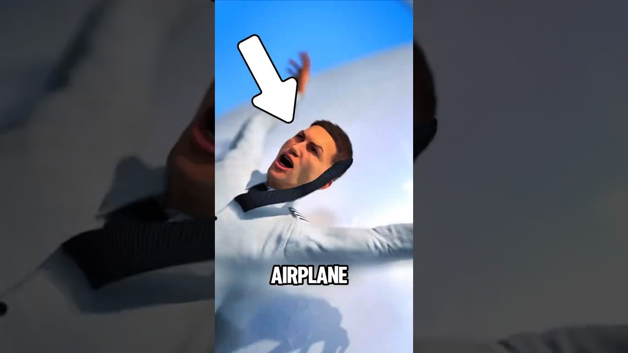 Пилот чуть не вылетел в воздух 😱✈️