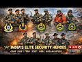 🇮🇳 6 Central Armed Police Forces of India Explained | CRPF, BSF, ITBP, CISF, SSB, Assam Rifles LIVE