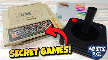 The SECRET GAMES In The Atari 400 Mini!