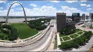 Timelapse Video of the Construction of the Gateway Arch Visitor’s Center