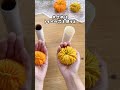 【毛糸でころんと可愛いかぼちゃん🎃の作り方】 #おうち遊び #工作 #毛糸 #ハロウィン #手作り工作 #室内遊び #親子遊び