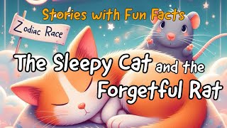 📚 The Sleepy Cat and the Forgetful Rat: Chinese Zodiac📚 Stories for Kids｜Story time｜Bedtime Story News