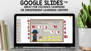Addition Word Problems using Google Slides