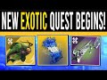 Destiny 2: NEW EXOTIC QUEST BEGINS! Blade of Strife, All Statue Locations &amp; Future Exotic Weapon!