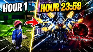 24 Hours to Go From Zero to Dark Reaper & Archangel | Sailor Piece