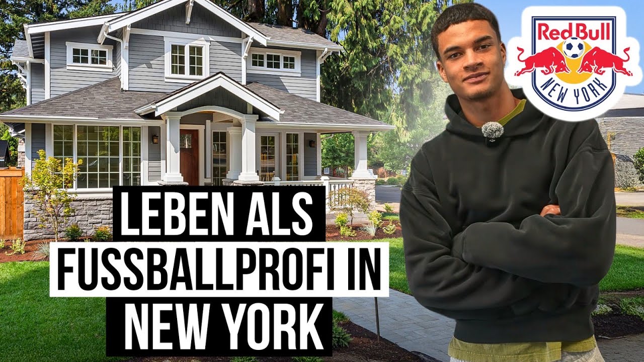 Leben als Fussballprofi in New York - Brooklyn Schwarz New York Red Bulls