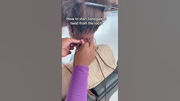 How to start twisting Senegalese from the root, NO MORE BRAIDS! #hair #hairtutorial