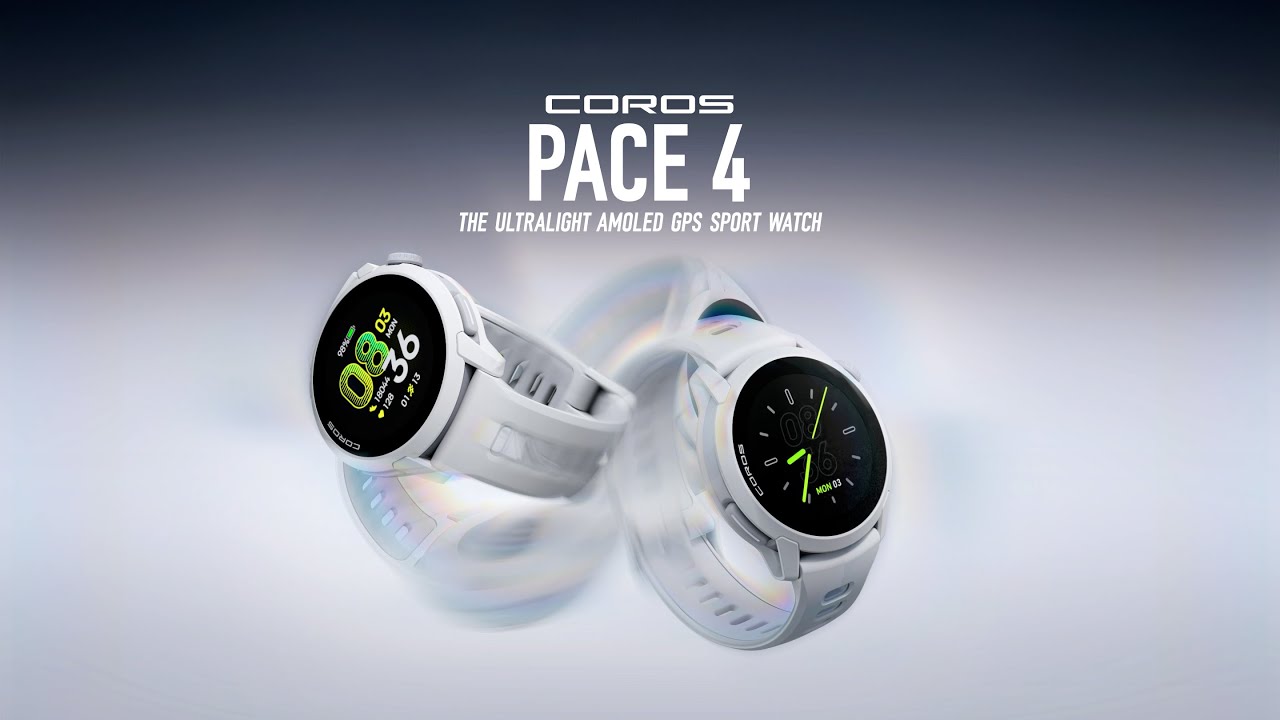 The All-New COROS PACE 4 -- The Ultralight AMOLED GPS Sport Watch