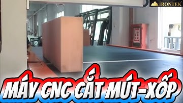 MÁY CNC CẮT MÚT - XỐP TỰ ĐỘNG, MÁY CNC GIA CÔNG MÚP- XỐP IR-1200F-CNC